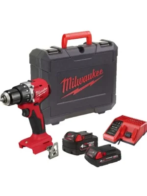 Aktuell Milwaukee Kompaktní bezuhlíková příklepová vrtačka M18 BLPDRC-422C (vč. aku a nabíj.)