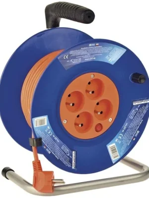 Direktkauf PVC prodlužovací kabel na bubnu – 4 zásuvky, 25m 1,5mm2