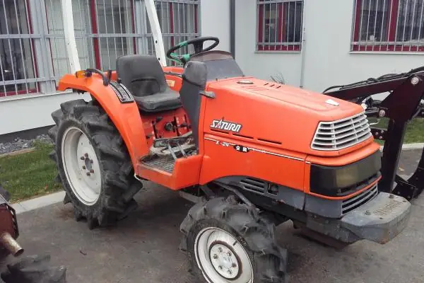 Zertifiziert Malotraktor Kubota X24 Saturn