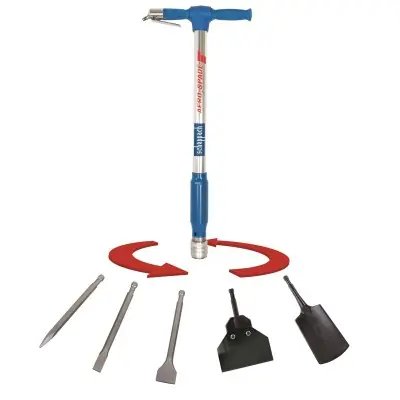 Scheppach AERO 2 SPADE pneumatický multifunkční nástroj 5 v 1 Solange Der Vorrat Reicht