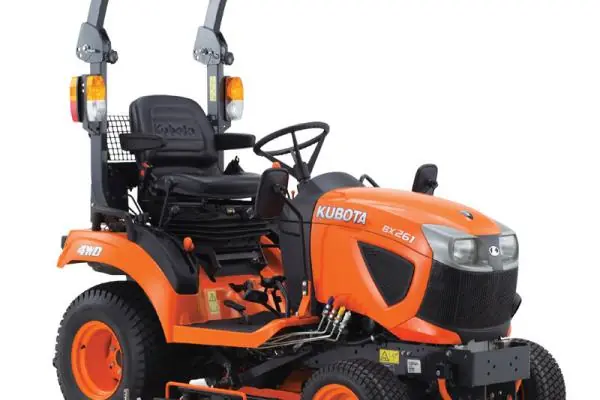 Neu Malotraktor Kubota BX 231 D se sečením 122cm