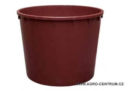 Vinařská káď 700L červená Aktuell