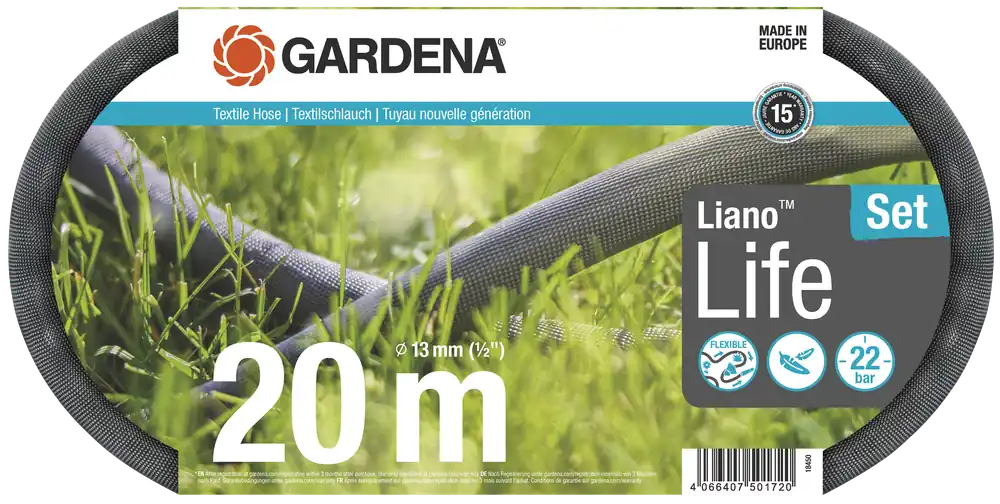 Meistverkauft Textilní hadice Liano™ Life 20 m - sada