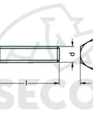 Echt ŠROUB M 12X40