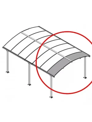 Palram - Canopia Rozšiřovací modul pro přístřešky řady Arcadia (70 cm) Jetzt Bestellen