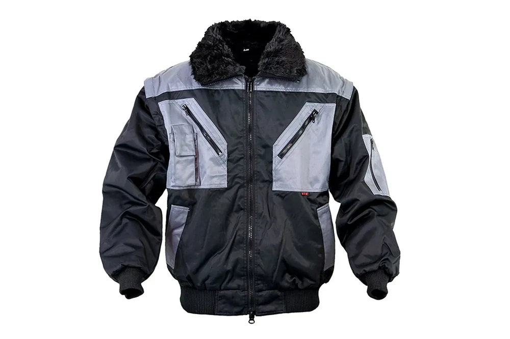 Pracovní bunda FORESTER černo-šedá S Mega-Angebot