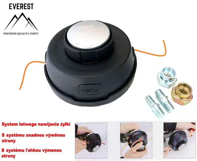 Saisonangebot STRUNOVÁ HLAVA POLOAUTOMATICKÁ PRO 10x1.25Z EVEREST