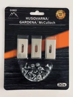 NŮŽ ROBOTICKÝCH SEKAČEK HUSQVARNA GARDENA 35mm NEW - SADA 30 ks EVEREST Meistverkauft