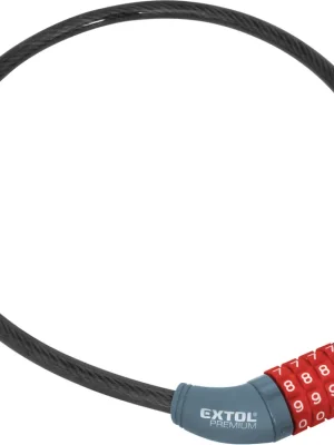 Begrenztes Angebot zámek na kolo-lanko, kódové zamykání, 10x650mm, EXTOL PREMIUM 8857822