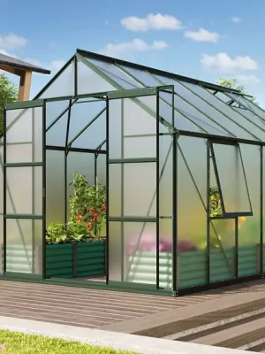 skleník VITAVIA URANUS 9900 PC 4 mm zelený Ausverkauf