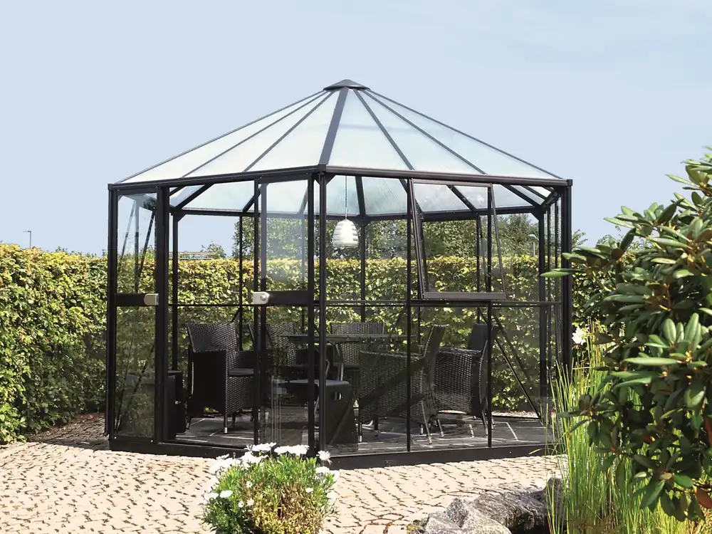 Sonderangebot zahradní pavilon VITAVIA HERA 9000 černý