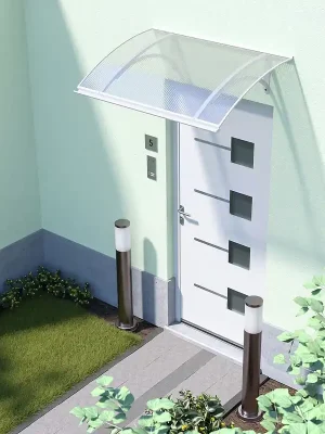 Preisknaller vchodová stříška LANITPLAST LARUS 120/87 bílá
