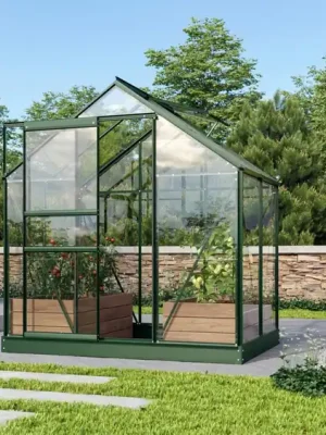 Top-Seller skleník VITAVIA VENUS 2500 čiré sklo 3 mm zelený