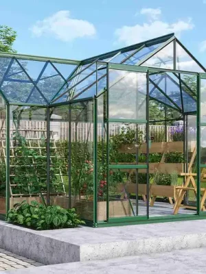 skleník VITAVIA SIRIUS čiré sklo 3 mm zelený Top-Angebot