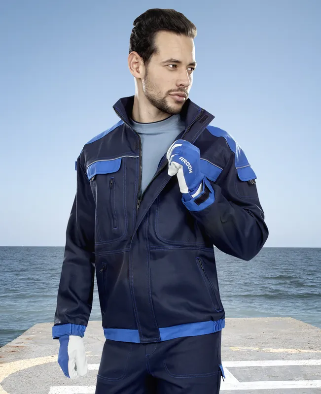 Blůza ARDON®COOL TREND tmavě modrá-světle modrá Meistverkauft