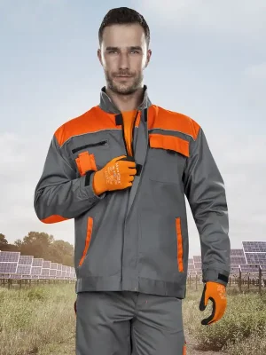 Blůza ARDON®2STRONG šedo-oranžová Nur Für Kurze Zeit