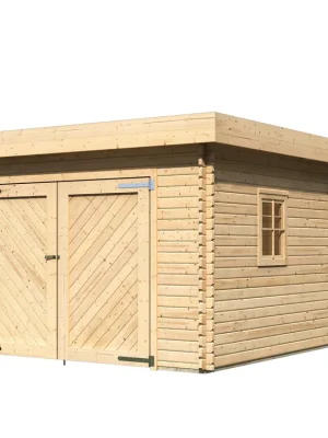 Garantierte Lieferung dřevěná garáž KARIBU 68284 40 mm natur