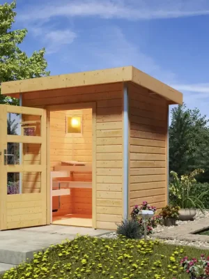 finská sauna KARIBU JORGEN (86168) Neue Ware