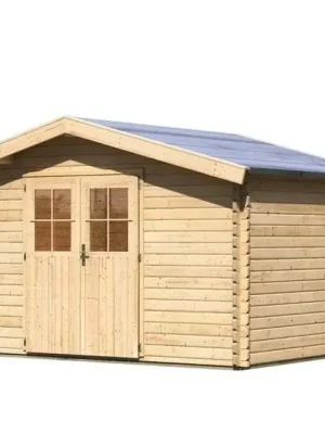 dřevěný domek KARIBU MÜLHEIM 6 (88598) natur Top-Seller