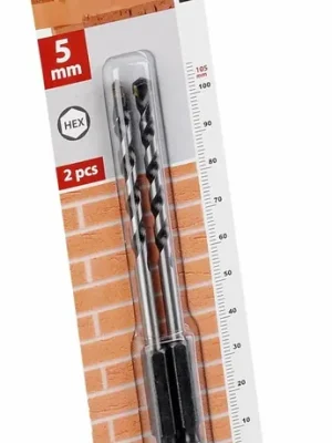 Garantierte Lieferung KRT011402 2 ks HEX Vrtáků do kamene a zdiva 5.0 x 105 mm KREATOR