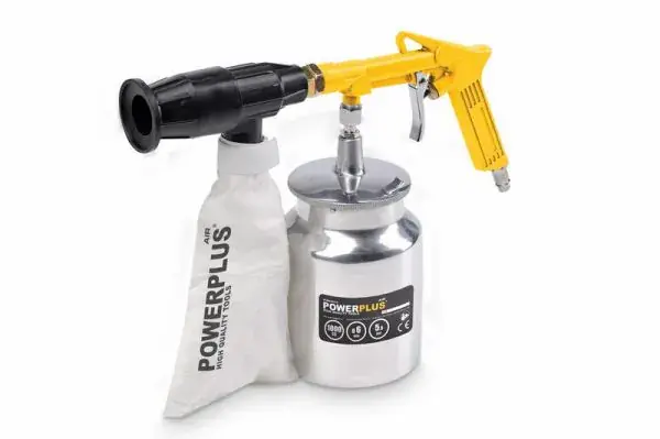 POWAIR0014 Pneumatická pískovačka POWERPLUS Versand Am Gleichen Tag
