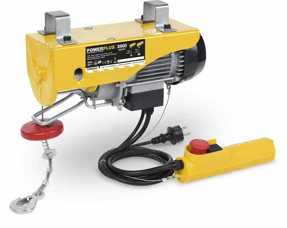 POWX900 Lanový naviják (kočka) 500 W 120-200Kg POWERPLUS záruka 3 roky Sale