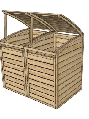 Mega-Angebot zahradní úložný box LANITPLAST S752