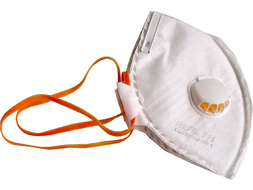 respirátor 1ks skládací, ventil výdech.,do 4-násobku NPK Markenprodukt