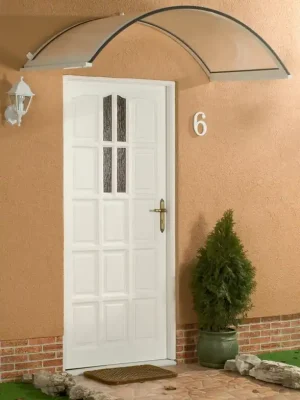 vchodová stříška LANITPLAST ONYX 160/75 bílá PK888 Preisknaller