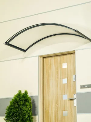 vchodová stříška LANITPLAST TOPAZ 130/70 antracit PK950 Echt