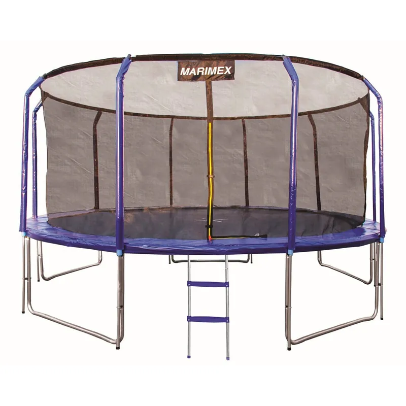 Bestseller Standard Trampolína ø 457 cm + vnitřní ochranná síť + schůdky MARIMEX 19000084
