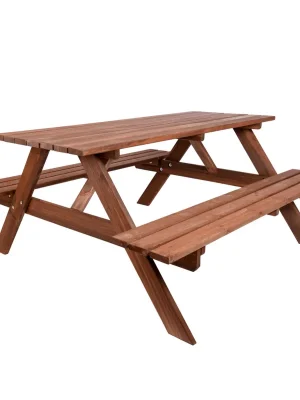 Aktuell Piknik Zahradní set 200 cm, impregnované dřevo ROJAPLAST 245/7