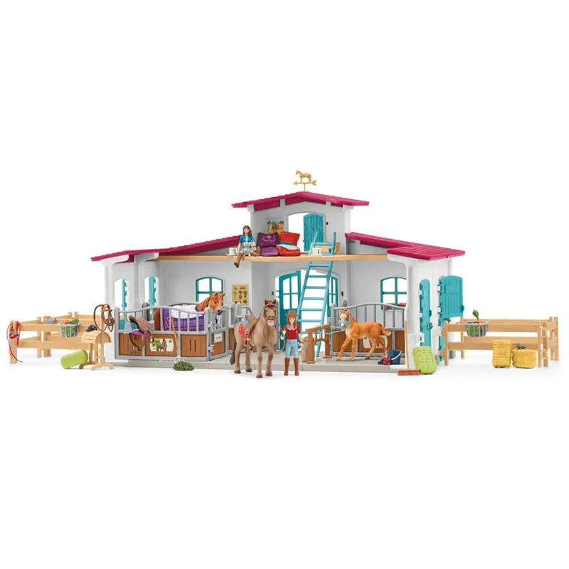 Schnäppchen Stáj s příslušenstvím u jezera, new Schleich 102642567