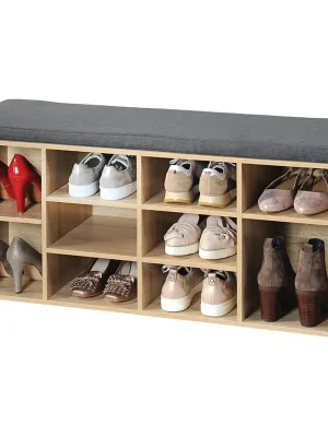 Geprüft Botník s podsedákem 103,5 x 48 x 29,5 cm, dekor dub KESPER 15920