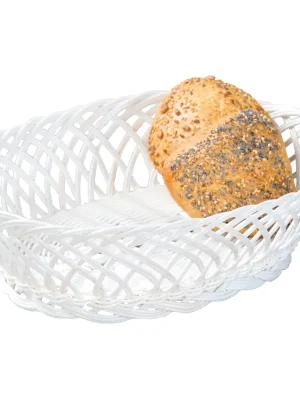 Super-Preis Košík na chléb a ovoce, 23,5 x 8,5 x 31 cm, bílý KESPER 19880