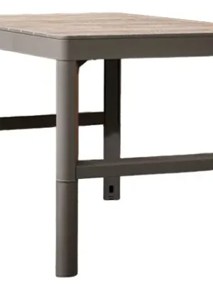 Deco Lyon rattan Stůl 116 x 72 cm, ashwood/cappuccino KETER 261216 Garantierte Lieferung