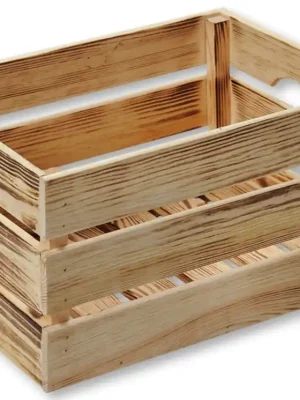 Úložný stohovatelný box 40 x 30 x 23 cm, borovicové dřevo KESPER 69604 Direkt Vom Hersteller