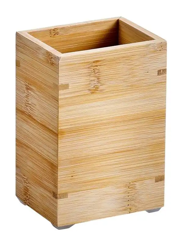Držák na zubní kartáčky 6,5 x 12 x 8,5 cm, bambus KESPER 19401 Wochenendangebot