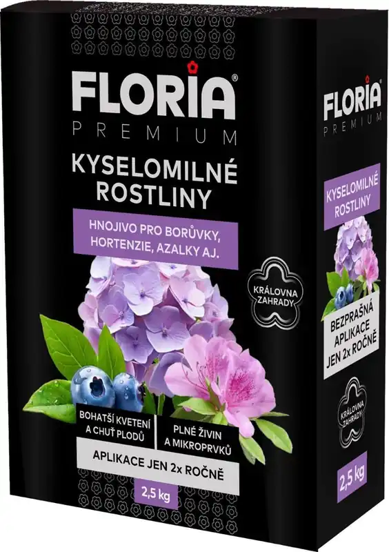 Sale Floria Premium Hnojivo pro kyselomilné rostliny 2,5 kg AGRO 008412