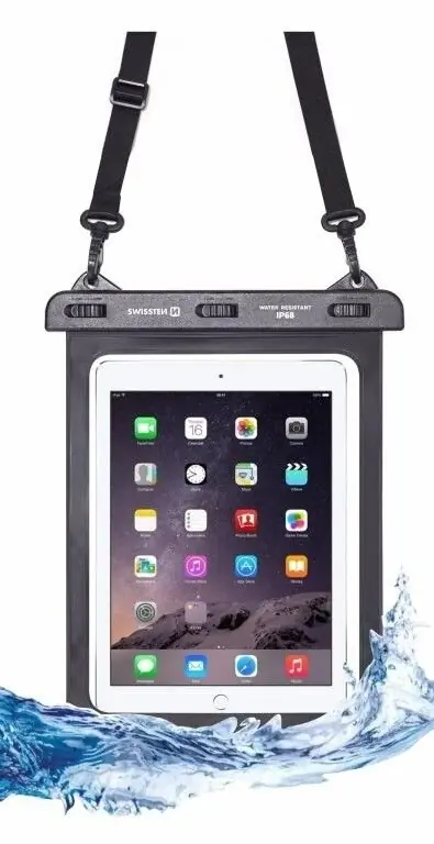 Günstig Vodotěsné pouzdro na tablet 11", černé SWISSTEN 32900830
