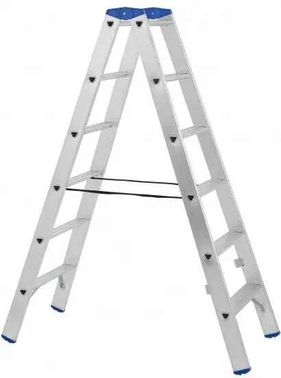 Profi 5506 Štafle 2x6 příčky, hliníkové VENBOS VEN.5506 Mega-Angebot