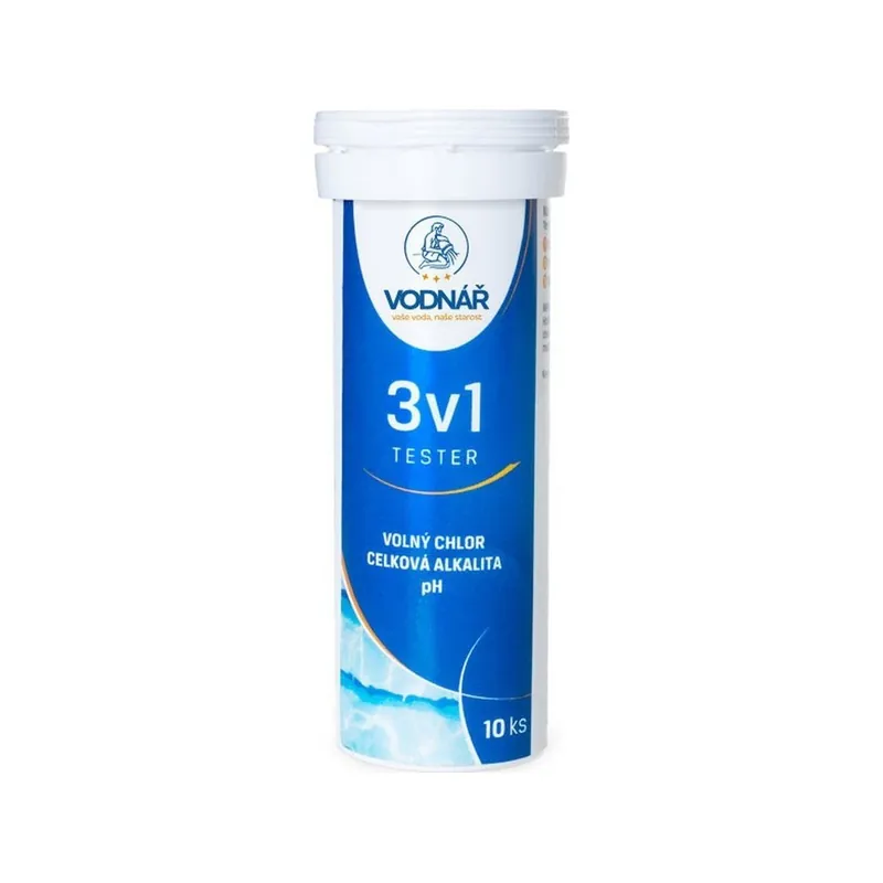 Markenprodukt VODNÁŘ tester 3v1 10 ks